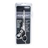 Cricket Logo Silver Series Hair Cutting Shears - Professional Barber Scissors, 30T Thinning Ultra Lightweight, Japanese Stainless Steel Blades, Aluminum Handles, Ergonomic Grip, Haircut Scissors view 3
