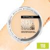 Maybelline Super Stay Up to 24HR Hybrid Powder-Foundation, Medium-to-Full Coverage Makeup, Matte Finish, 118, 1 Count view 4