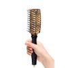 Olivia Garden OG Barber vented scalp hugging brush with comfortable ball points for easy and quick styling on short hair, ideal for men grooming view 2