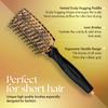 Olivia Garden OG Barber vented scalp hugging brush with comfortable ball points for easy and quick styling on short hair, ideal for men grooming view 3