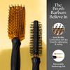 Olivia Garden OG Barber vented scalp hugging brush with comfortable ball points for easy and quick styling on short hair, ideal for men grooming view 4