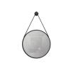 WORDFUN Wall Mounted Bathroom Mirror Beauty Salon Makeup Mirror, Round Metal Frame Decorative Mirror Strong and Durable Strong Stability Fine Polishing for Makeup, Haircut, Shaving, Facials Care view 1
