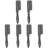 LALAFINA 6pcs Stainless Steel Eyebrow Combs Professional Folding Eyelash Comb for Makeup Application Portable Beauty Tool for Home and Travel Use view 1