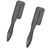 LALAFINA 6pcs Stainless Steel Eyebrow Combs Professional Folding Eyelash Comb for Makeup Application Portable Beauty Tool for Home and Travel Use view 2