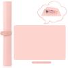 (MAT ONLY) Nail Art Table Mat, Nail Arm Rest Pad for Acrylic Nails, Soft Microfiber PU Leather Nail Mat for Table, Foldable Nail Hand Rest Pillow Manicure Pad, Acrylic Nail Desk Mat for Nail Cushion view 1