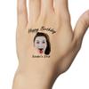 Personalized Temporary Tattoos, Custom Face Tattoos for Birthday Wedding Bachelorette Party, 1 Set of 15 Pieces Customized Tattoos Temporary view 3