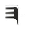 LALAFINA 4pcs Curly Hair Comb Wide Tooth Styling Combs for Detangling and Scalp Lightweight and Hairdressing Accessories for Men Women Boys and Girls view 3