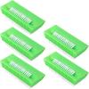 Boao 5 Pcs Hand Scrub Brushes for Nail Cleaning Fingernail Brush Soft Non Disposable Scrub Brush Plastic Hands Nail Cleaning Brushes for Men Women Kids (Green) view 1