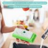 Boao 5 Pcs Hand Scrub Brushes for Nail Cleaning Fingernail Brush Soft Non Disposable Scrub Brush Plastic Hands Nail Cleaning Brushes for Men Women Kids (Green) view 4