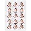 Personalized Temporary Tattoos, Custom Face Tattoos for Birthday Wedding Bachelorette Party, 1 Set of 15 Pieces Customized Tattoos Temporary view 1
