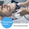Tiiyee Salon Neck Rest Cushion, Shampoo Bowl Neck Rest Salon Sink Neck Rest Hair Washing Neck Pillow Shampoo Bowl Neck Cushion Basin Tool Silicone Bathtub Head Support Tray for Home Spa Hairdressing view 2