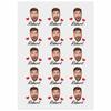 Personalized Temporary Tattoos, Custom Face Tattoos for Birthday Wedding Bachelorette Party, 1 Set of 15 Pieces Customized Tattoos Temporary view 1