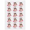 Personalized Temporary Tattoos, Custom Face Tattoos for Birthday Wedding Bachelorette Party, 1 Set of 15 Pieces Customized Tattoos Temporary view 2