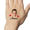 Personalized Temporary Tattoos, Custom Face Tattoos for Birthday Wedding Bachelorette Party, 1 Set of 15 Pieces Customized Tattoos Temporary view 3