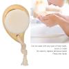 Wooden Facial Brush, Soft Fiber Bristles with Hang Ring Face Wash Brush for Daily Cleaning view 2