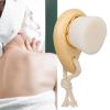 Wooden Facial Brush, Soft Fiber Bristles with Hang Ring Face Wash Brush for Daily Cleaning view 4