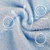 Orighty Makeup Remover Cloths, Cleansing, Reusable, Soft & Washable Coral Fleece Microfiber Washcloths/Towel for Face, Eye, Lips, Pack of 24, 7 x 7 inch view 4