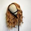Anlimer Body Wave Highlight 13x4 Lace Front Wigs Human Hair,10A Brazilian Remy Hair Ombre Brown to Blonde Frontal Wig Pre Plucked with Baby Hair for Women 4x4 Pu Silk Base Lace Wig (12, 13x6 Lace Frontal Wig 200 Density) view 2