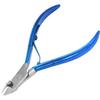 AAProTools 4" Professional Cuticle Nippers Acrylic Nail Clippers With Blue Handle view 1