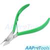 AAProTools 4" Professional Cuticle Nippers Acrylic Nail Clippers With Green Handle view 2
