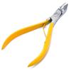 AAProTools Cuticle Nipper 1/2 Jaw Cuticle Remover Double Spring Color Handle Cuticle Clipper Stainless Steel Trimmer Cutter Scissor for Manicure DIY Nail Care (Yellow) view 1