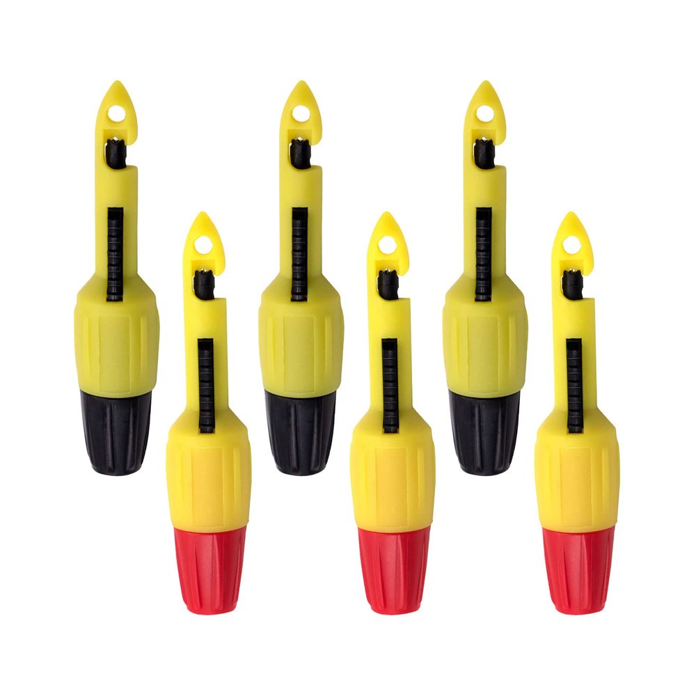 6 Pcs Wire Piercing Probe, Insulation Piercing Clip Set Wire Piercing Probe Wire Piercing Tool Wire Piercing Clips for Multimeter Voltage Testing Detect Automobile Electrical Circuit, 3.78 x 0.76 Inch