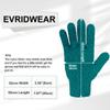 Evridwear Exfoliating Dual Texture Bath Gloves for Shower, Spa, Massage and Body Scrubs, Dead Skin Cell Remover, Gloves with Hanging Loop (1 Pair Deep Lake Heavy Glove) view 3