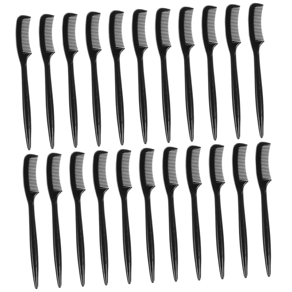 Beaupretty 60pcs Eyebrow Combs Portable Eyelash Brushes for Makeup Lightweight Plastic for and Cleaning for Salons and Home Use