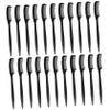 Beaupretty 60pcs Eyebrow Combs Portable Eyelash Brushes for Makeup Lightweight Plastic for and Cleaning for Salons and Home Use view 1