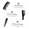 Beaupretty 60pcs Eyebrow Combs Portable Eyelash Brushes for Makeup Lightweight Plastic for and Cleaning for Salons and Home Use view 4