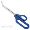 Cyrank Long Handle Toenail Scissors, Toenail Clippers with Easy Reach Handle for Seniors Thick Toenails, 20cm view 4