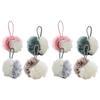 Zerodeko 8pcs Double Exfoliating Mesh Sponge for Gentle Skin Cleansing for Shower and Travel Use view 1