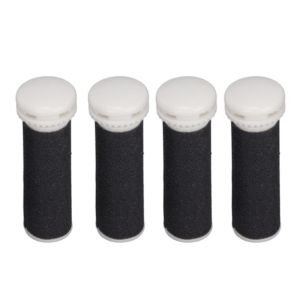 4pcs Replacement Roller Head, Electric Foot File Grinding Tool Roller Head, Callus Remover Head for Feet Pedicure Tool
