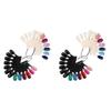 minkissy 4pcs Shaped Nail Display Sticks Sample Tips for Nail Art Practice Material for Manicure Training Salons and Homes view 1
