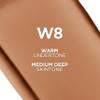 L'Oreal Paris True Match Super-Blendable Foundation, Medium Coverage Liquid Foundation Makeup, W8, Medium Deep, 1 Fl Oz view 2