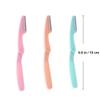 Beaupretty 12pcs Portable Eyebrow Trimmer for Women Design for Precise Grooming of Eyebrows Facial Hair Bikini Area Lightweight Easy to Use Random Colors view 4
