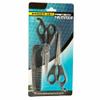 3 Pc Hair Cutting Barber Set Shears Professional Scissors Trimmer Comb Haircut view 1