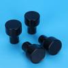 LALAFINA 4pcs Black Mushroom Shape Makeup Reusable Washable Cosmetic for Even Application for Women and Girls Portable and Design view 3