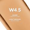 L'Oreal Paris True Match Super-Blendable Foundation, Medium Coverage Liquid Foundation Makeup, W4.5, Light Medium, 1 Fl Oz view 2