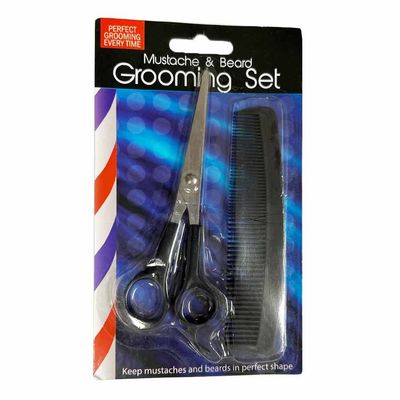 4 PC Hair Cutting Scissors Set Barber Shears Professional Salon Scissors Comb