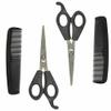 4 PC Hair Cutting Scissors Set Barber Shears Professional Salon Scissors Comb view 3
