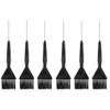 LALAFINA Black Hair Dye 6 Pcs Family Hair Hair Highlight Brush Hair Tint Brush Hair Dye Brush Set Color Brush Set Black Suit view 1