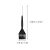 LALAFINA Black Hair Dye 6 Pcs Family Hair Hair Highlight Brush Hair Tint Brush Hair Dye Brush Set Color Brush Set Black Suit view 3
