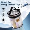 Rough Enough Clear Makeup Bag Leakproof Cosmetic Large Clear Toiletry Bag Organizer Case for Travel Gym Beach view 2