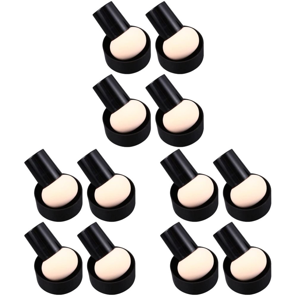 3pcs Makeup Sponge with Makeup with Handle Makeup Sponge Puff Sponge Handle, beauty Puff Sponge