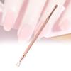 LALAFINA Stainless Steel Cuticle Pusher with Triangle Head for Gel Polish Removal Nail Art Scraper Tool with Ergonomic Grip for Manicure and Pedicure at Home and Salon view 4