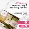 Complete Renewal - Ultimate Skin Care Gift Basket, Self Care Gift Set for Women, Body & Face Skin Care Set, At-Home Spa Kit, All-Natural Skin Care Kit, Mesh Cloth + Soap + Lip Balm + Body Butter view 2