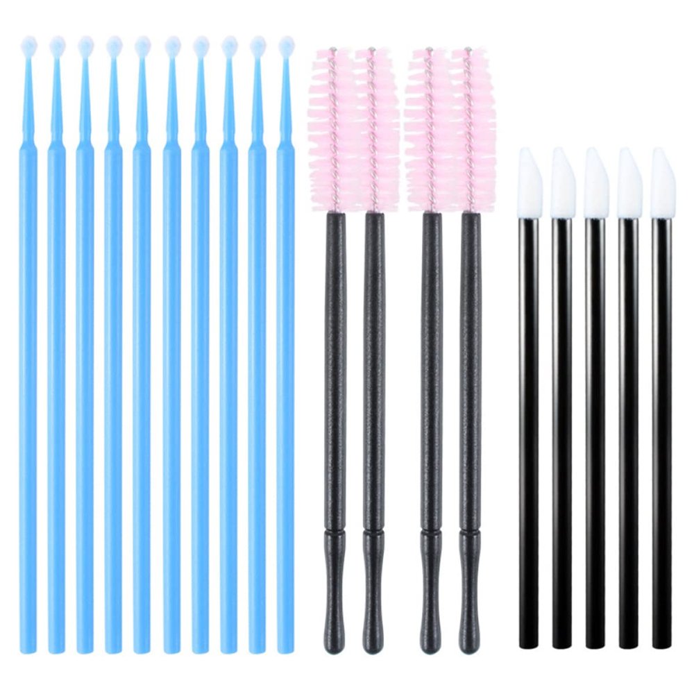 LALAFINA 1set Eyebrow and Eyelash Cleaning Tools Eyelash Cleaners and Brushes Beauty Kit for Makeup Application and