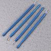 LALAFINA 8pcs Stainless Steel Cuticle Pusher Design Gel Remover Tool for Manicure and Pedicure Ergonomic Nail Art Scraper and Peeler for Beauty Salon and Nail Care view 4