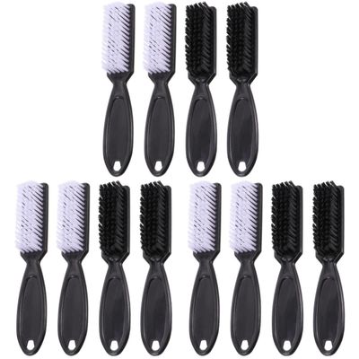 LALAFINA 12pcs Cleaning Brush Neck Duster and Hair Sweep Brushes for Haircut Salon and Home Use Essential Barber Tools